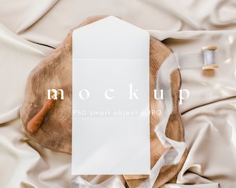 Folded Invitation Card Mockup, Trifold Invite Mock Up, All in One Wedding Invite Mockups, INSTANT DOWNLOAD