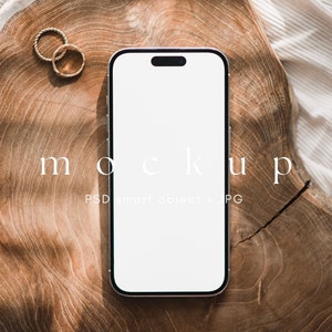 iPhone Bildschirm Mockup, Boho digitale Einladung Mockup, Handy Mockups, elektronische Einladung Smartphone Mockup, Minimal modernes evite Mockup