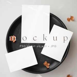 Einladungs-Reihe Mockup Boho Hochzeit Mock-up, Neutrale Karte Mockup 5x7, 4x6, 3.5x5 Einfache weiße Karte Mockup Hochzeit stationäre Mock-ups
