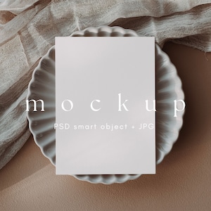 5x7 Karte Einladung Mockup, Boho Hochzeitskarte Mockups, Grußkarte Mock up, Geburtstagskarte Mock ups, PSD Smart Objekt + JPG