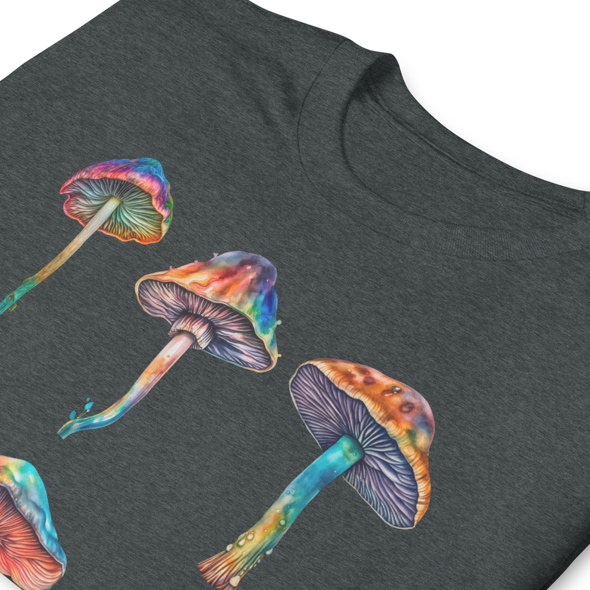 PSYCHEDELIC MUSHROOMS Unisex Tshirt Magic Mushrooms Shirt Mushrooms T