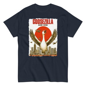 Goosezilla Honk Honk Funny T-shirt