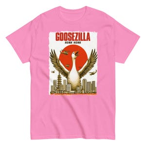Goosezilla Honk Honk Funny T-shirt