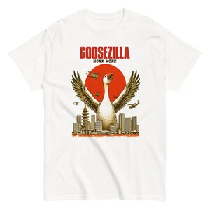 Goosezilla Honk Honk Funny T-shirt