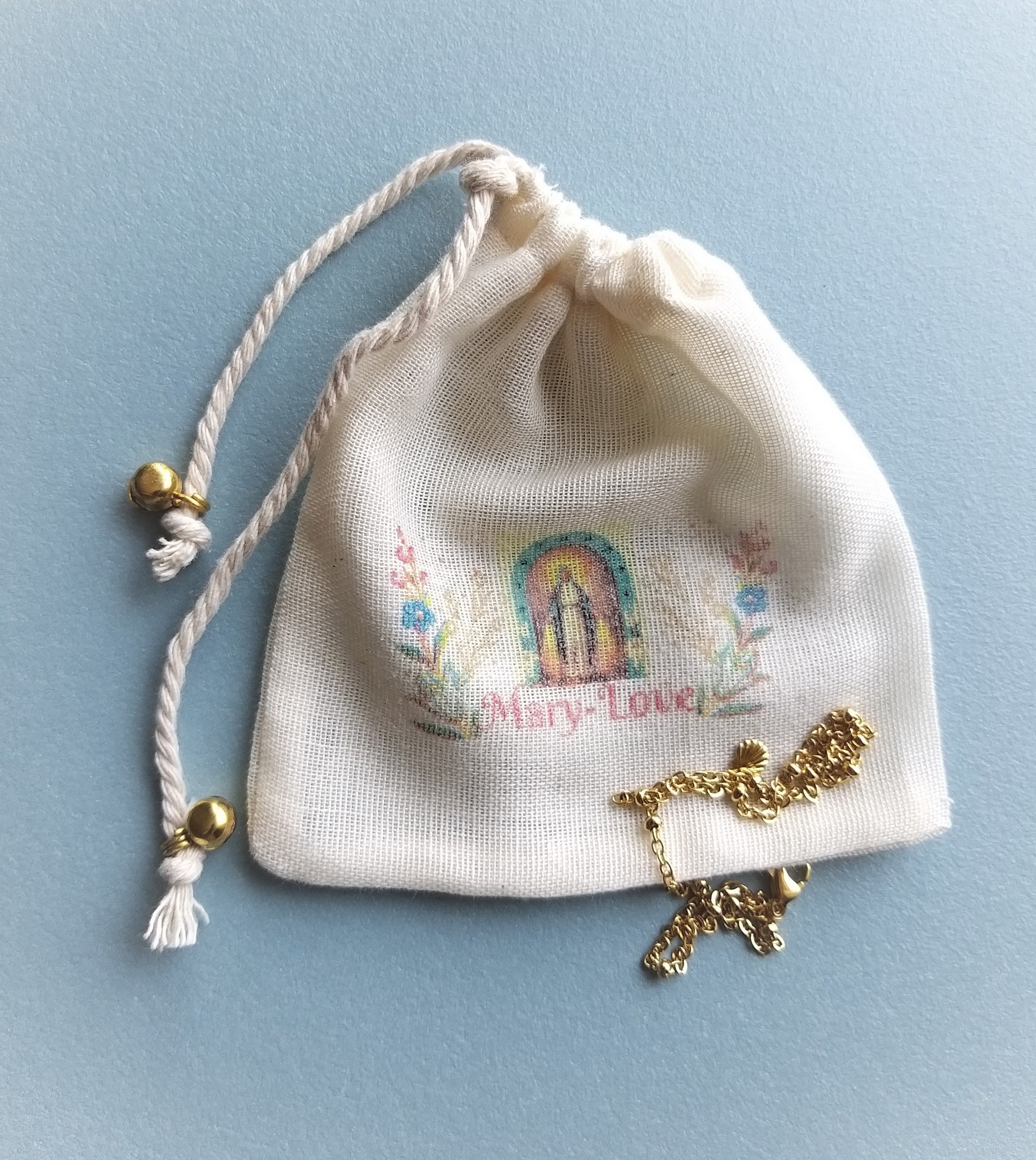 golden sacred heart necklace, ex voto necklace, sacred heart jewelry, astral heart, Virgin Mary necklace, ex voto pendant, Mother&#39;s Day gift