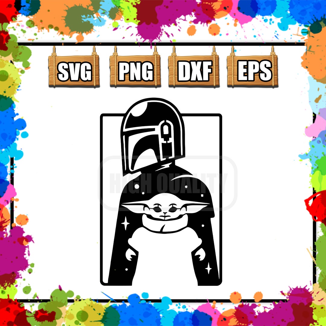 Yoda Clip Art Transparent Png Yoda Cute Alien Craft Etsy