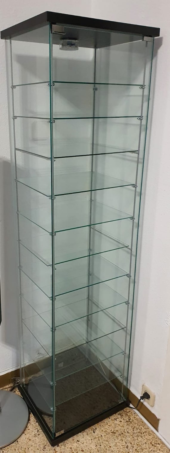 IKEA デトルフ DETOLF IKEA Detolf Display Cabinet: Handmade Glass Shelf (4mm) - Etsy