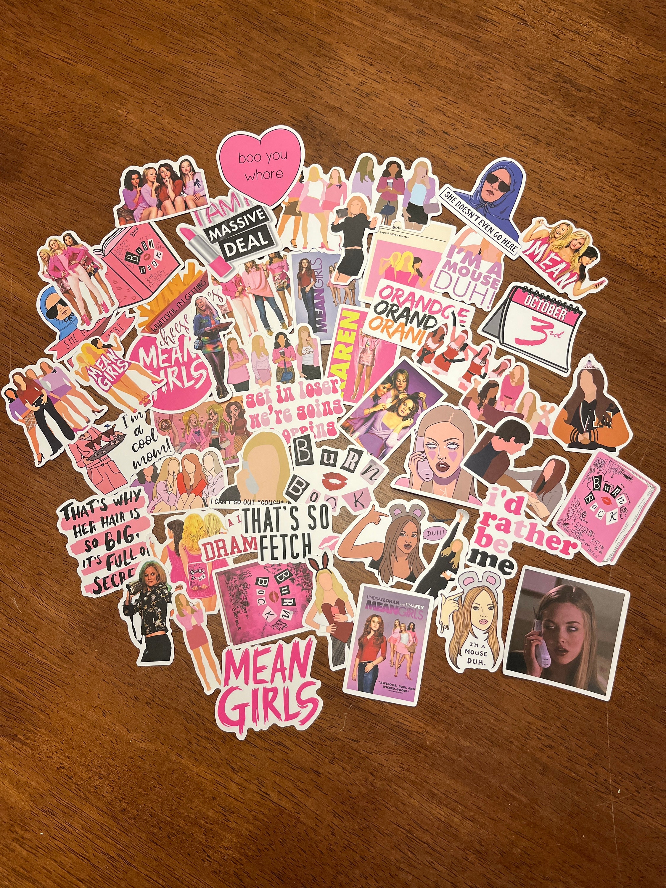 Mean Girls Impulse Spending Vinyl Sticker — Imperfect Inspiration