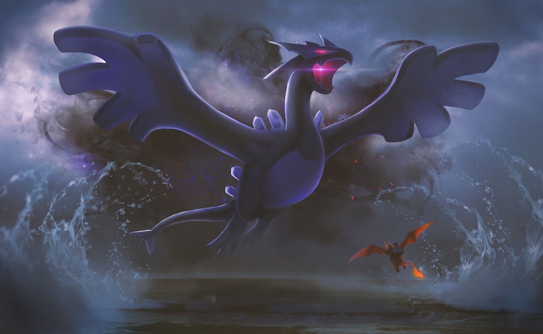 Shadow Lugia Live Wallpaper Etsy