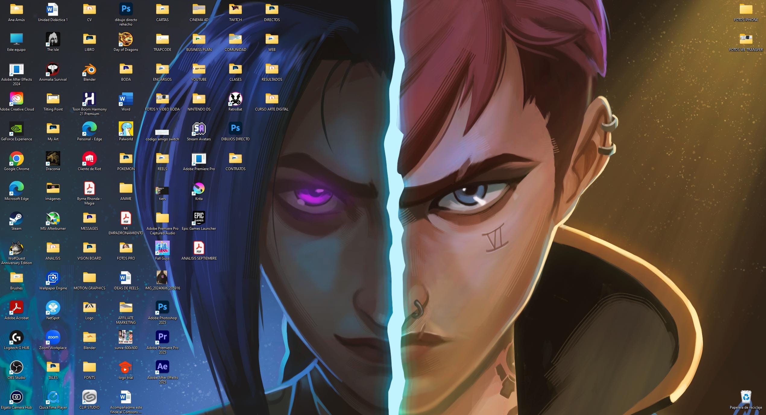 Arcane Jinx Live Wallpaper - Etsy