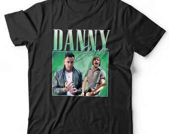 Danny Jones Appreciation Tshirt Unisex Homage Throwback Stag and Hen Do McFly Short Sleeve Crew Neck Classic Fit 100%