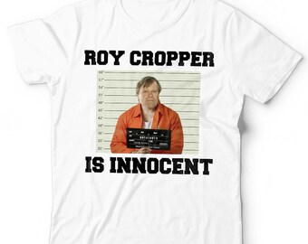 Roy Cropper Line Up T-shirt Unisex & Kinderen 3XL 4XL 5XL Innocent TV Grappig Korte mouw Ronde hals Klassieke pasvorm 100% Katoen