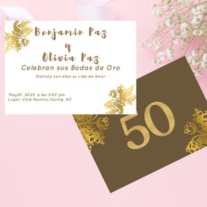 Celebra con estilo! Invitación digital personalizada para tu evento.