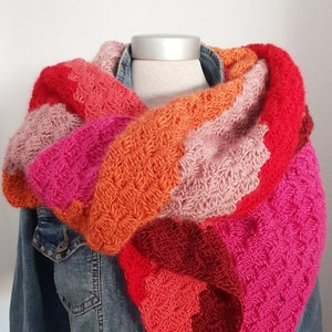 Warm winter cloth, crochet pattern (Dutch pattern)