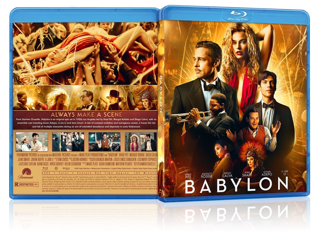Babylon 2022 Bluray and DVD Covers Printable Cover Only Etsy