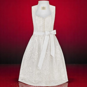 Dirndl Regina – Cream Wedding – Bridal Dirndl carefully checked returns in new quality / Austria / Bavaria / Oktoberfest /Traditional Costumes