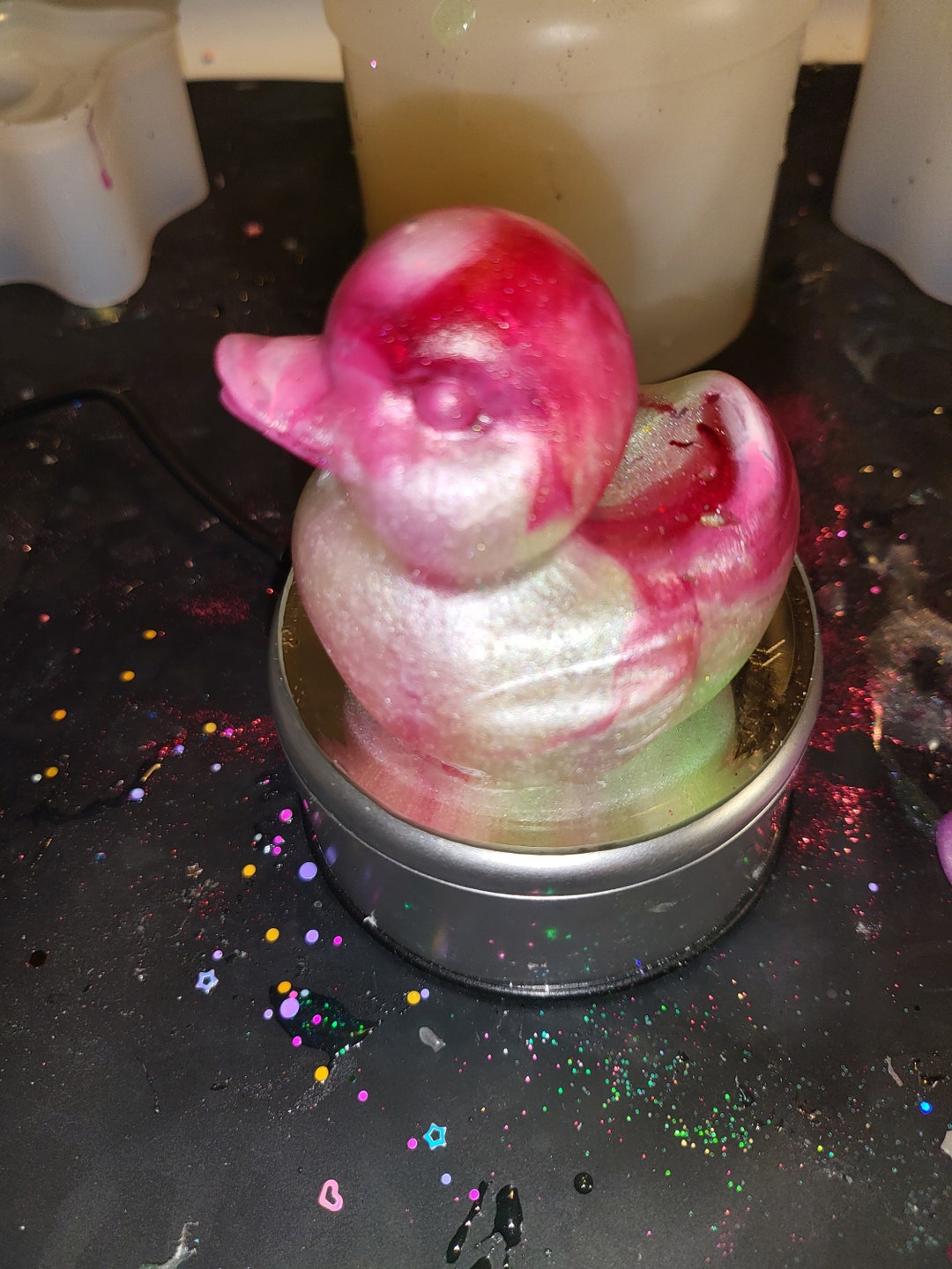 New Custom Tye Dye Pastel Color Ducks - Etsy