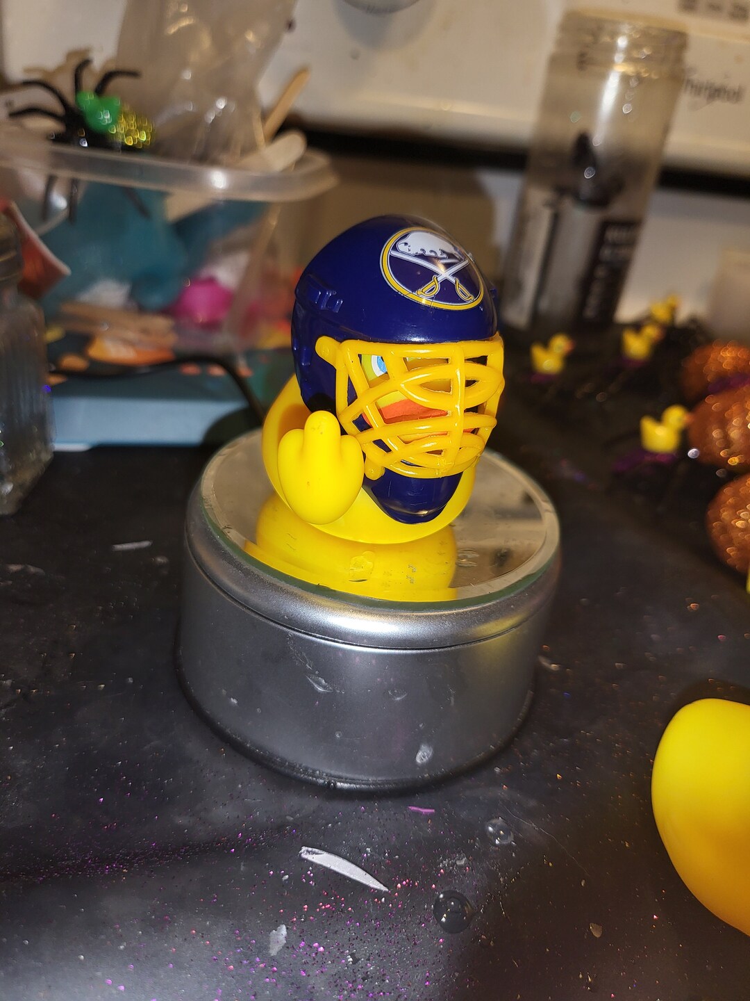 New Custom Bird Flipping Hockey Ducks Etsy