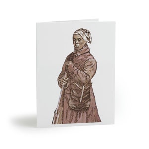 Harriet Tubman Wenskaarten (8) Keep Dreaming Black History Cards Gift for Black African American Inspirational Cards Bemoedigende Kaarten