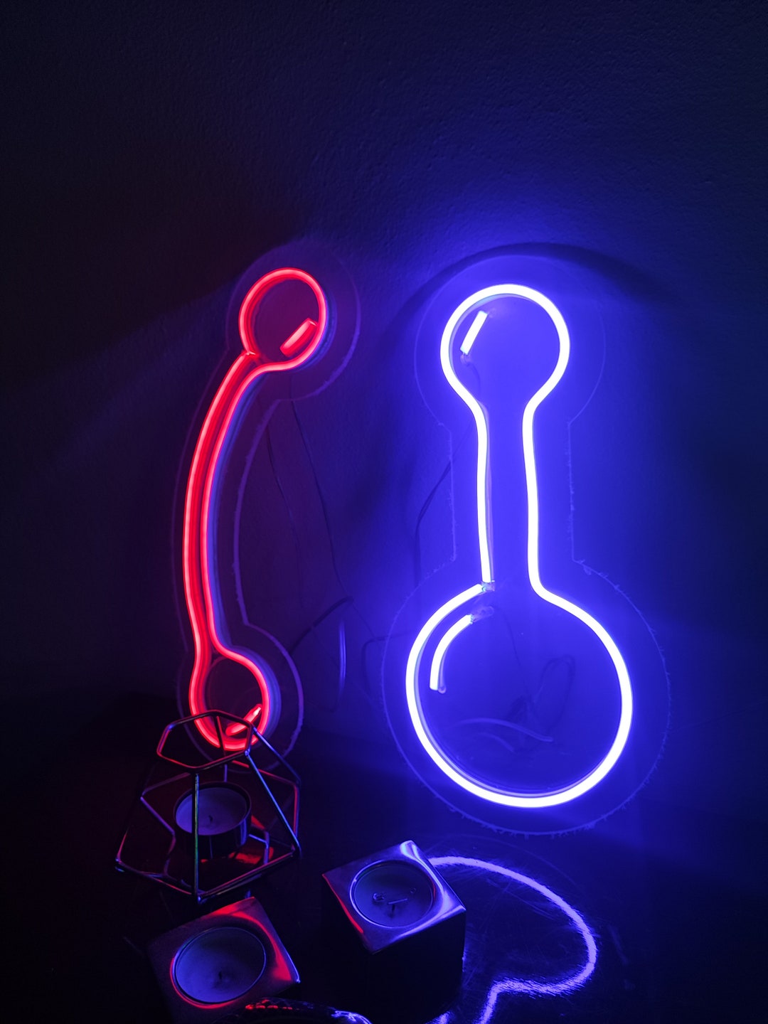 Neon Sign Wall Art Decor Neon Light Wall Art Piercing Room Neon Wall