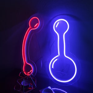 Neon Sign Wall Art Decor - Neon light Wall Art - Piercing Room neon wall Decor - LED Decoration - Custom Sign Gift