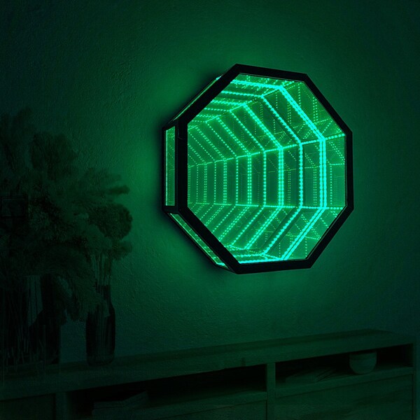 Infinity Mirror Table - Etsy