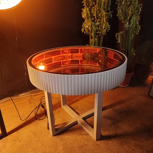 Infinity Table | Table Infinity Neon Art | Neon İnfinity | Neon Decorations | Custom Neon Sign | Coffee Table