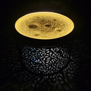 Moon Coffee Table Neon Infinity Mirror | Coffee Table Infinity Neon Art | Moon Table | Neon Decorations | Custom Neon Sign | Coffee Table