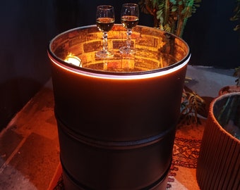 Barrel Neon Infinity Mirror | Barrel Infinity Neon Art | Neon İnfinity | Neon Decorations | Neon Bar Sign | Custom Neon Sign | Barrel Art