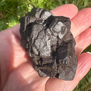 Natural Prophecy Stone Matrix – Limonite Pseudomorph After Marcasite – Egyptian Mineral Specimen