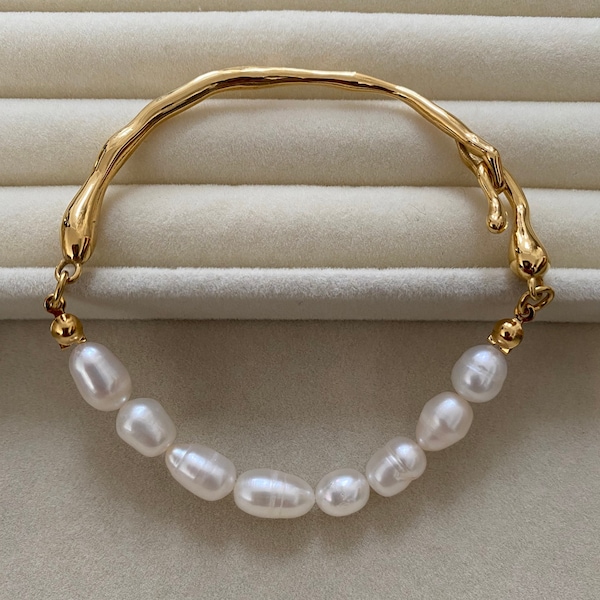 Korean Gold Bracelet Etsy