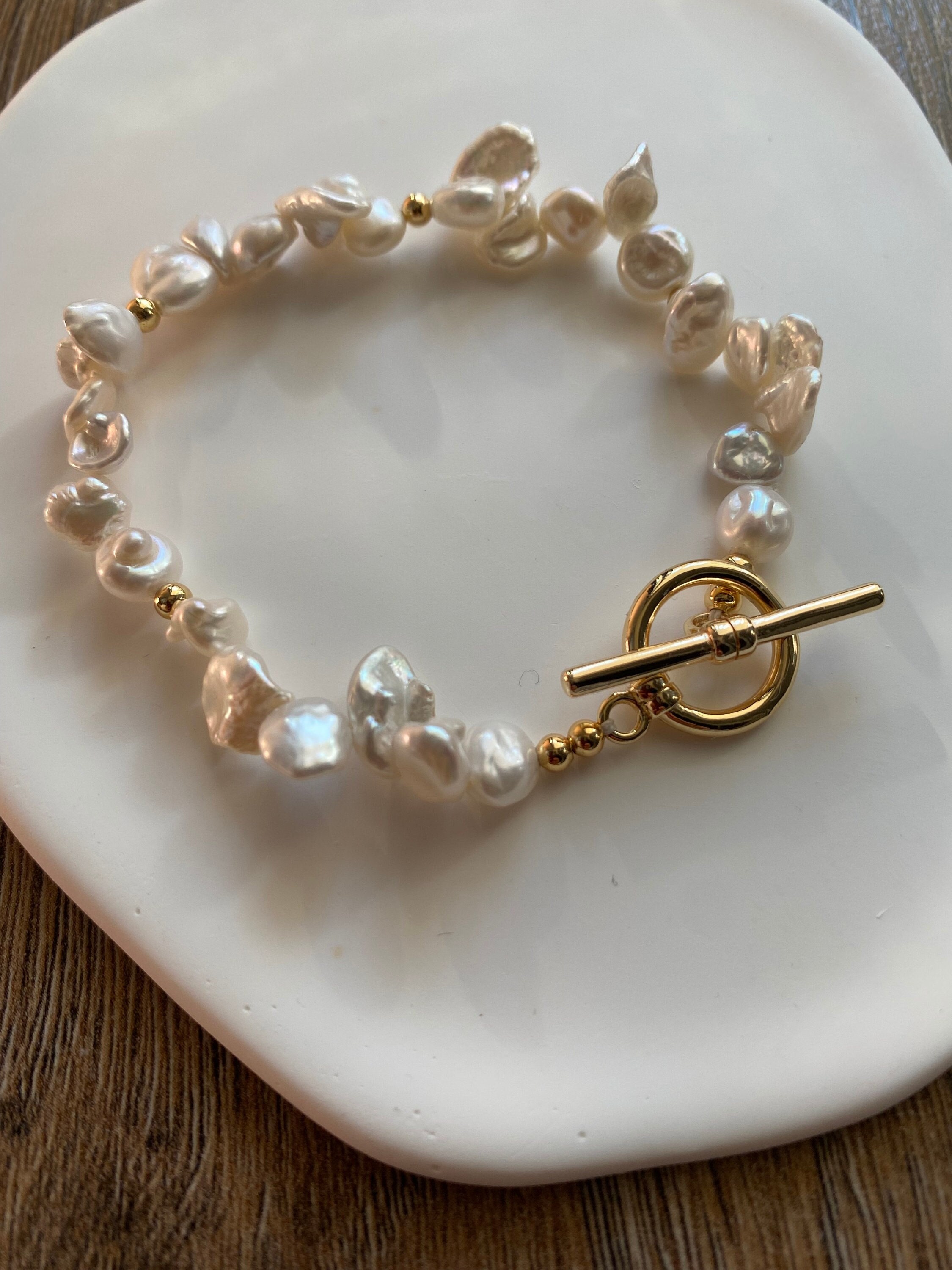 Add a Pearl Bracelet - Etsy UK
