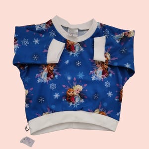 Oversized Pullover Sweatshirt 62/68, verschiedene Farben und Motive