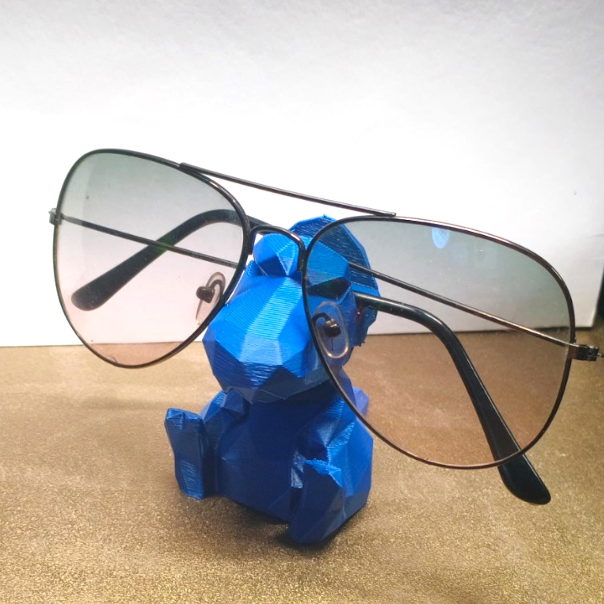 Dinosaurier Brillenhalter Aus Kunstharz – Niedliches Dekor Für Schreibtisch & Zuhause