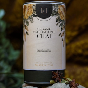 Organic Caffeine-Free Chai Tea: Freshly Ground Loose Leaf