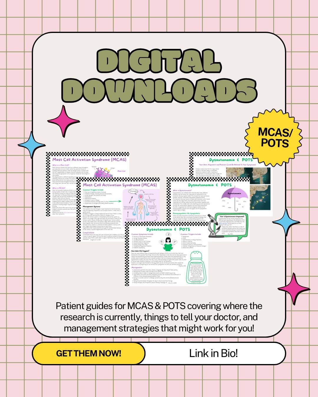 Avonos Patient Guide.pdf POTS Patient Guide / Dysautonomia Patient Guide - Etsy