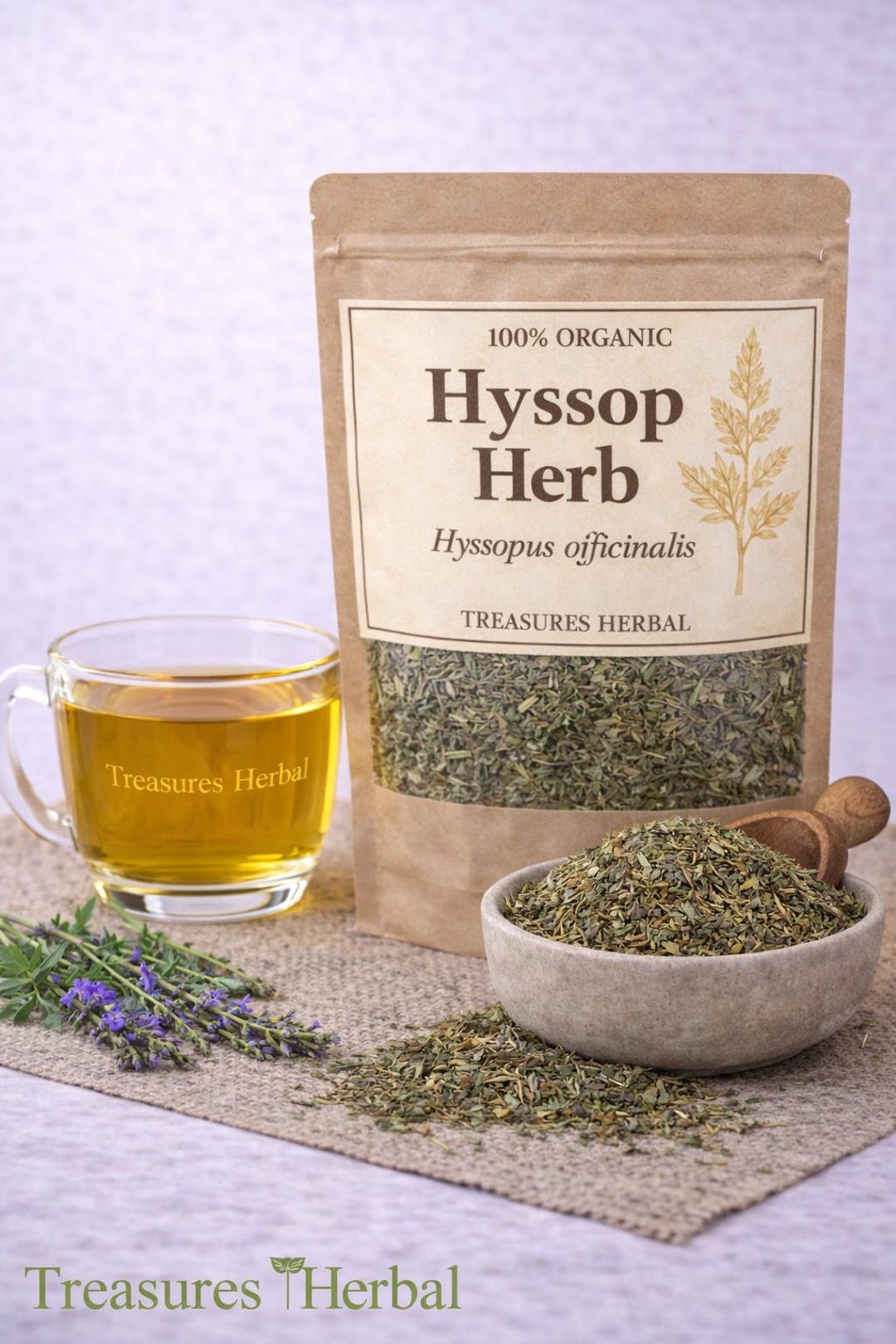 Hyssop Herb | Hyssopus Officinalis | Wildcrafted | Dried Herbs
