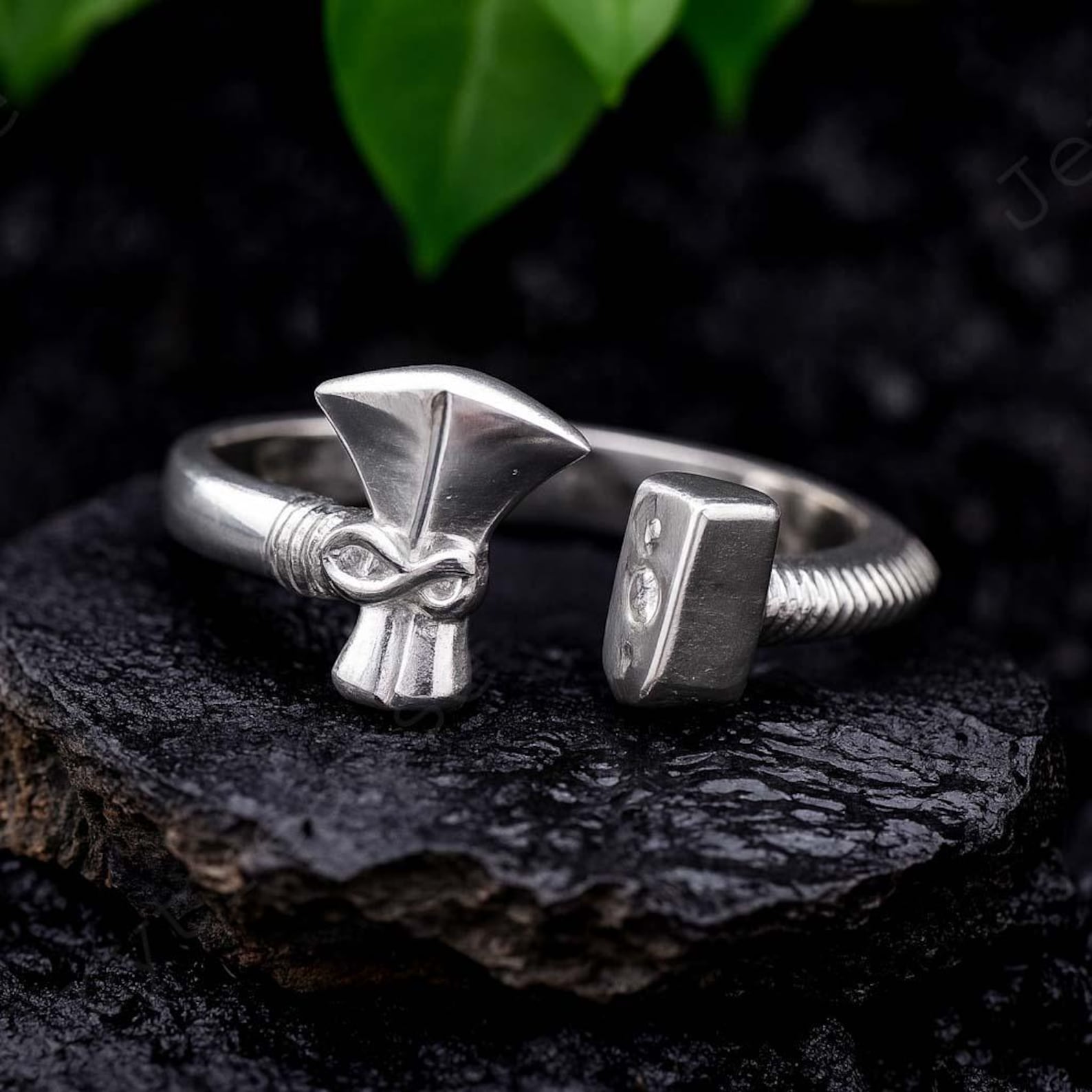 Mjolnir & Strombreaker Hammer Ring, Jane Mjolnir, Stormbreaker Hammer ...