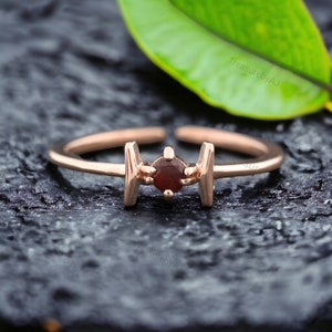 Star Wars Tie Fighter Garnet Ring The Stars Wars Promise Ring Super Star Ring Anime Lover Ring Girls Crew Ring Birthday Gift For Daughter