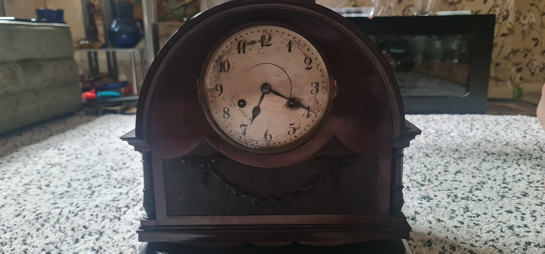 Junghans Mantle Clock Etsy