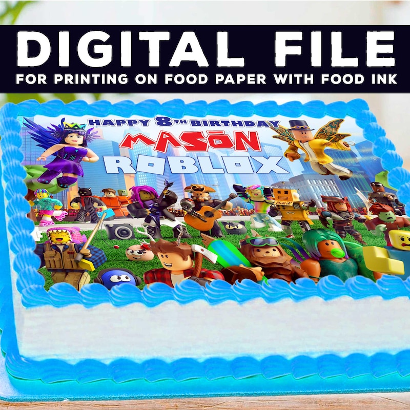 Roblox Happy Birthday Png - Etsy