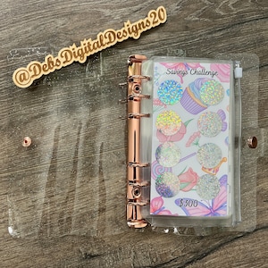 TEN CARD 3000 DOLLAR Savings Challenge, Scratch Off Savings Binder, Cash Stuffing, Budgeting, Cash Envelope, Savings Challenge, Sinking Fund