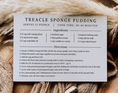 Minimal Recipe Cards, Double Sided Template, For Recipe Binder, Printable Recipe Cards, Editable Recipe, Modern Recipe Print, 4x6, 5x7, A4