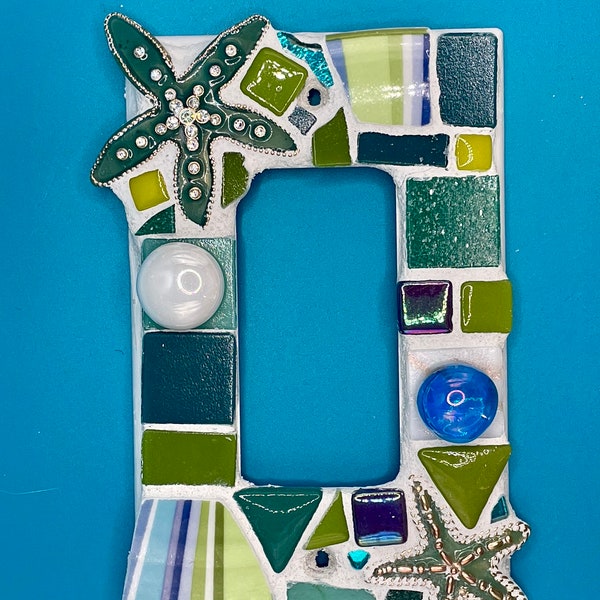 Starfish rocker light switch cover