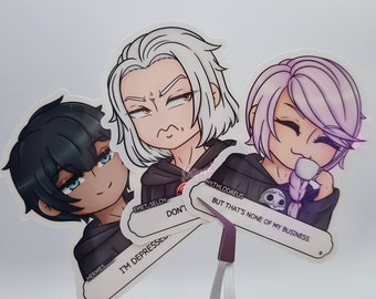 FFXIV Elpis Friends Chibi Stickers