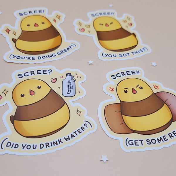 FFXIV Great Motivational Serpent of Ronka Vinyl Stickers