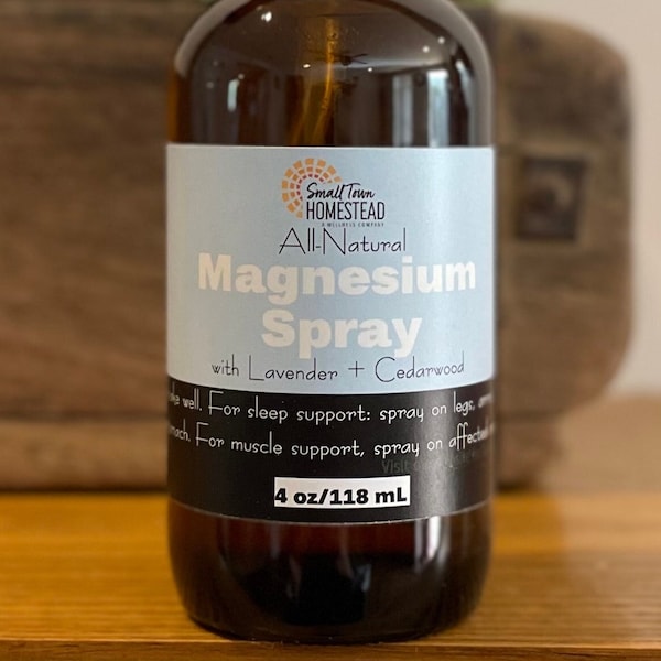 All-Natural Magnesium Spray