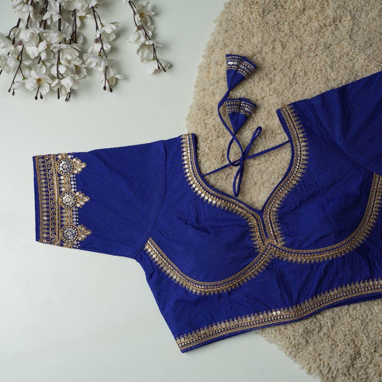 ヌキテパ Poly Dupion Zari Embroidery Blouse MOMONI - THIERRY BLOUSE IN PRINTED STRETCH SATIN - Fearrington Village