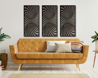 Acoustic Panel | Sound Panel Wall Art | Wood Acoustic Diffuser for Home Studio | Sound Treatment Decor