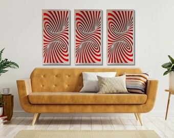 Acoustic Panel | Sound Panel Wall Art | Wood Acoustic Diffuser for Home Studio | Sound Treatment Decor